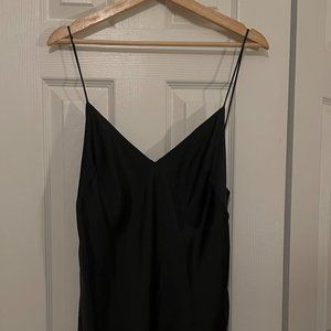 ZARA Black Slip Dress - Size XL